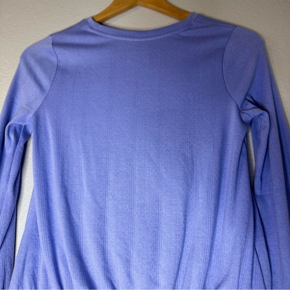 New Cat & Jack Girls/Periwinkle Lilac Long Sleeve Knit Top Large (10-12) - Picture 5 of 8